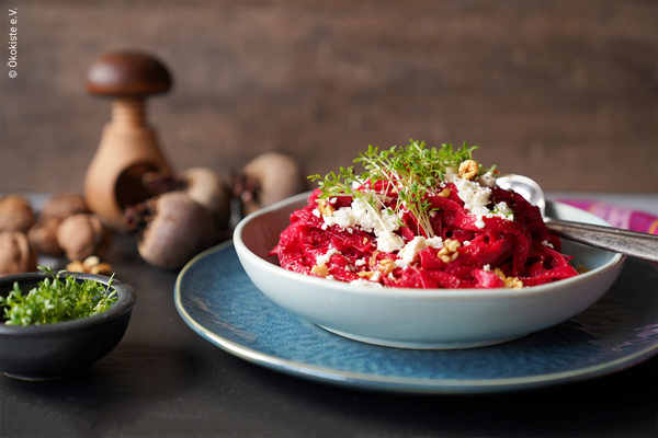 Herbstlicher Salat