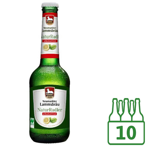 Produktfoto zu Lammsbräu Radler alkfrei 10x0,