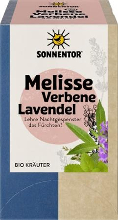 Produktfoto zu Kräutertee Melisse Verbene Lavendel TB
