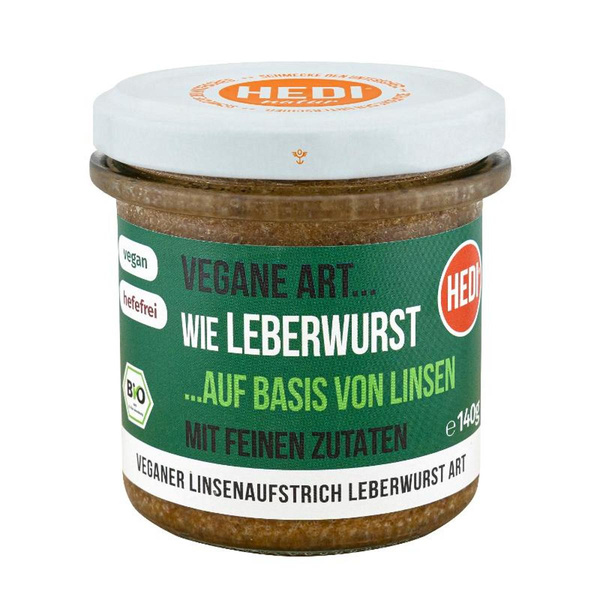 Produktfoto zu Vegane Art Leberwurst mit feinen Zutaten
