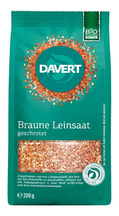 Produktfoto zu Braune Leinsaat geschrotet