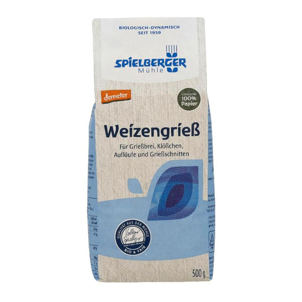 Produktfoto zu Weizengrieß Demeter statt 1,99€