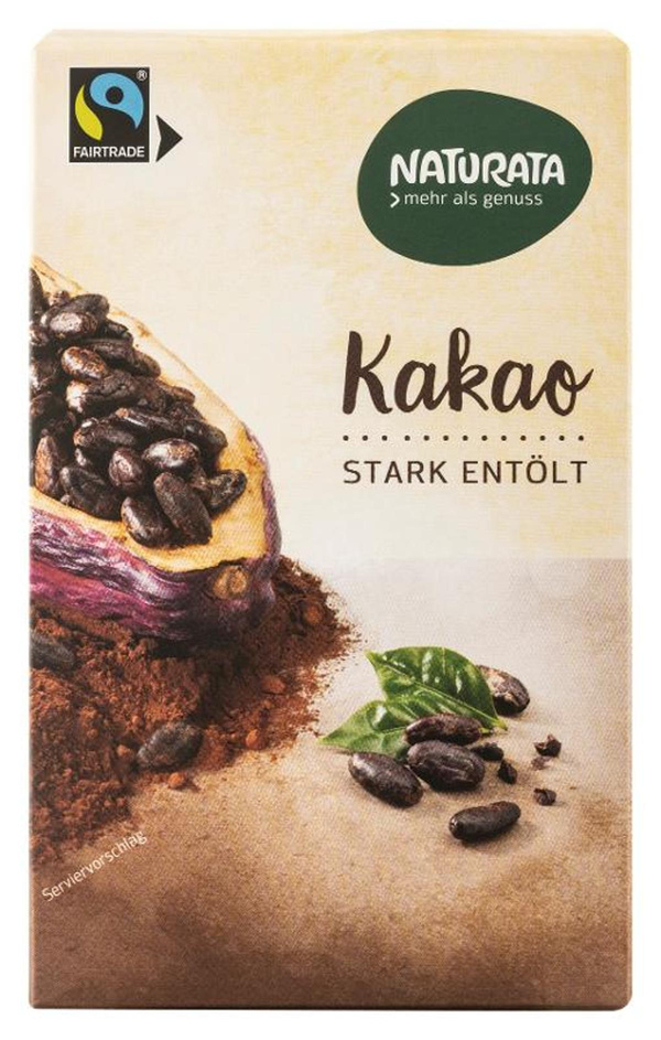 Produktfoto zu Kakao stark entölt