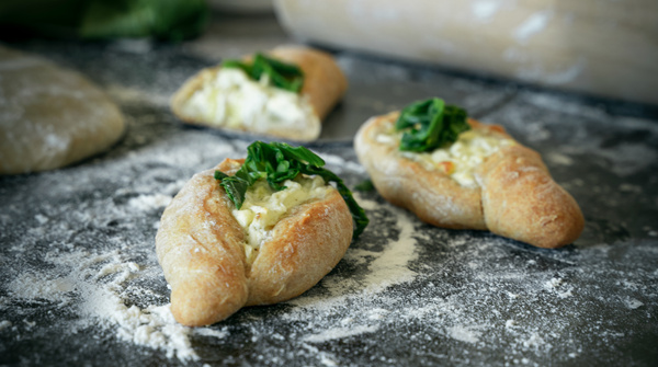 Pak-Choi-Schiffchen
