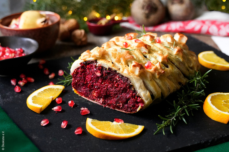 Rote Bete Wellington