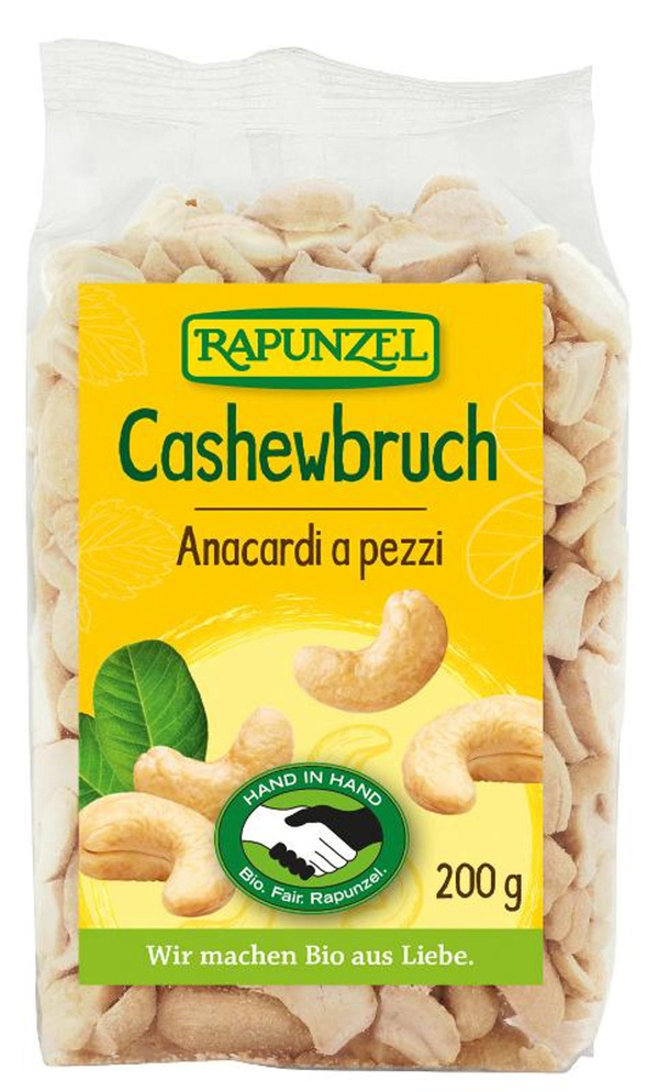 Produktfoto zu Cashewbruch Rapunzel  Hand in Hand