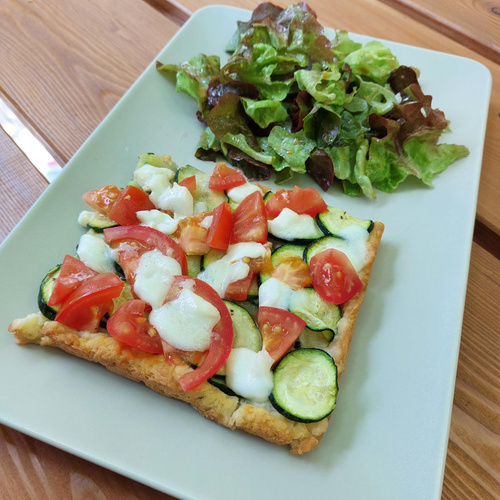 Rezeptbild für Zucchini Pizza