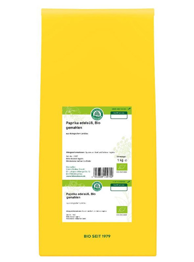 Produktfoto zu Paprika edelsüß gemahlen 1kg