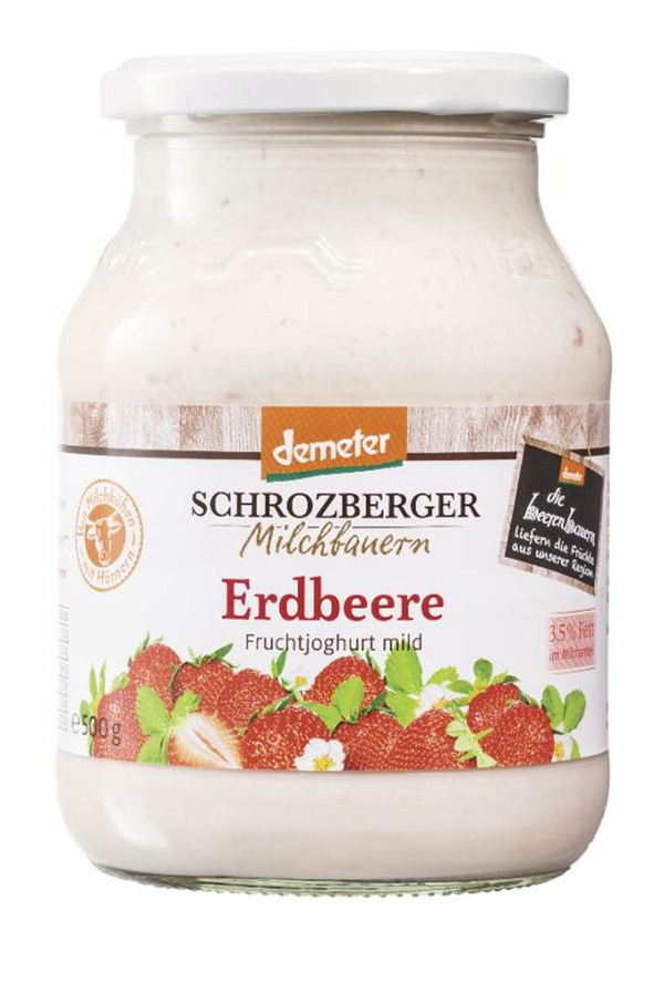 Produktfoto zu Joghurt Erdbeere 3,5%