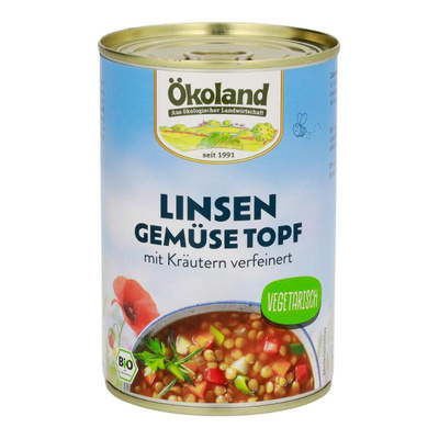 Produktfoto zu Linsen Gemüse Topf