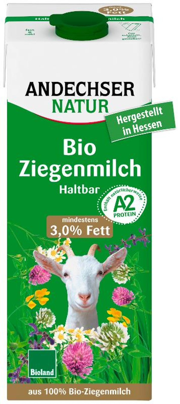 Produktfoto zu H-Ziegenmilch 3,0%