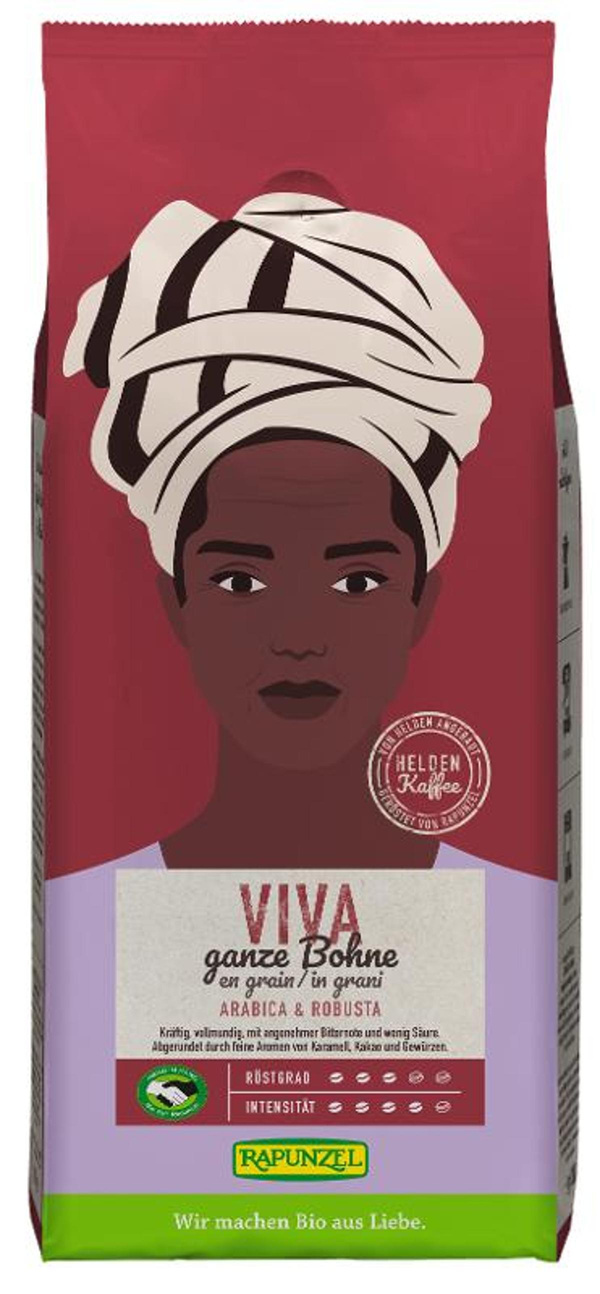 Produktfoto zu Gusto Viva ganze Bohne 4x1kg