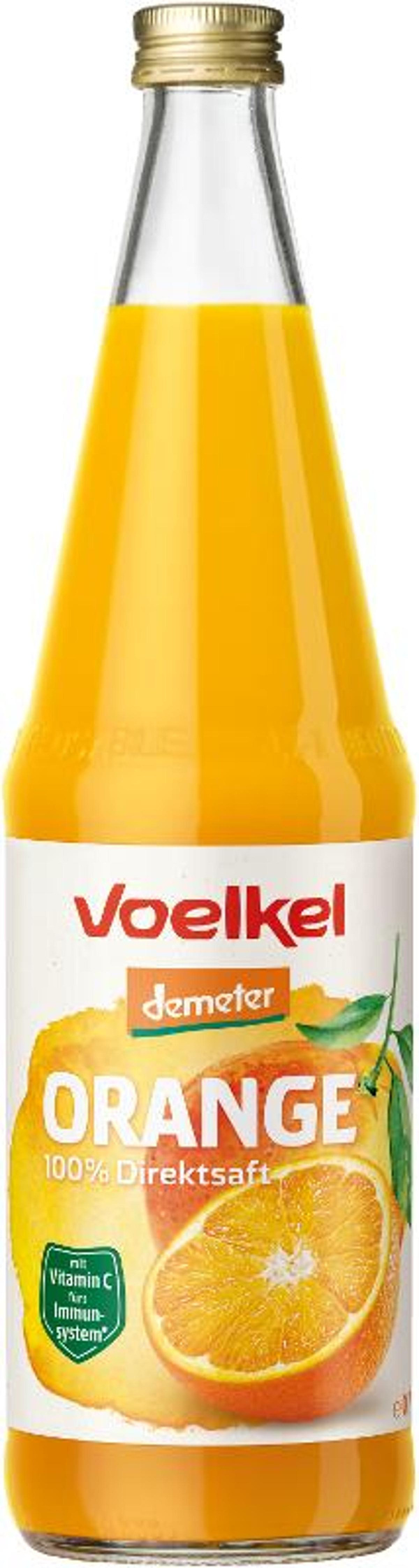 Produktfoto zu Demeter Orangensaft 6x0,7l