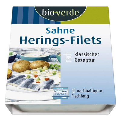 Produktfoto zu Sahne-Heringsfilets
