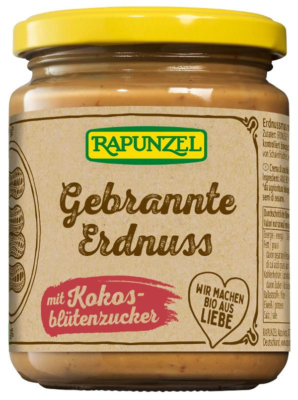 Produktfoto zu Gebrannte Erdnuss mit Kokosblütenzucker vegan statt 4,99€