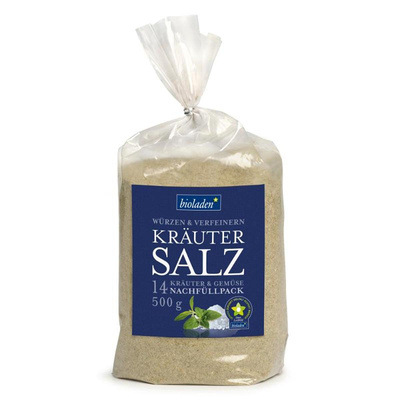 Produktfoto zu Kräutersalz Tüte  10x500g