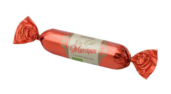 Produktfoto zu Edel Marzipan Brot in Zartbitter Schokolade