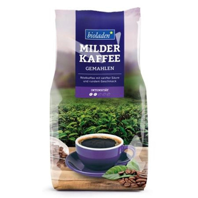 Produktfoto zu Kaffee mild gemahlen bioladen 12x500g