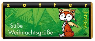 Produktfoto zu Süße Weihnachtsgrüße - Haselnussnougat mit Krokant vegan statt 4,50€