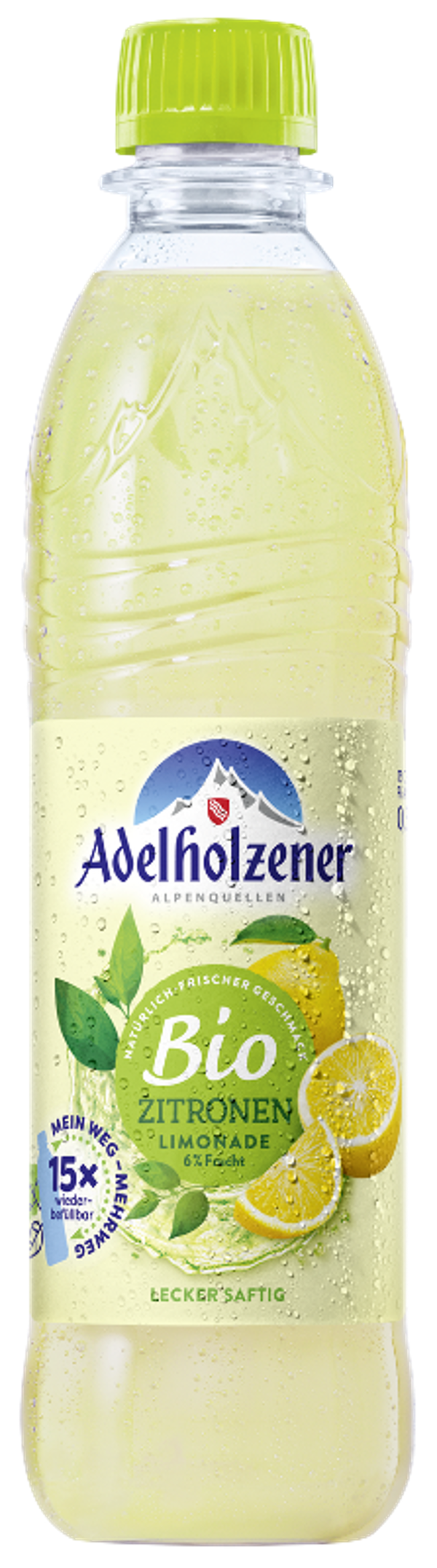 Produktfoto zu Adelholzener Lemon 12x0,5l