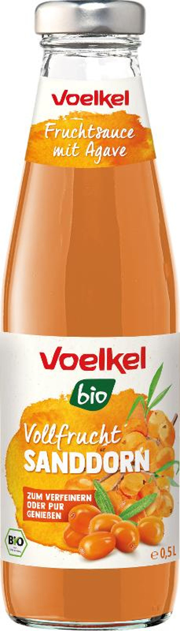 Produktfoto zu Vollfrucht Sanddorn Fruchtsauce