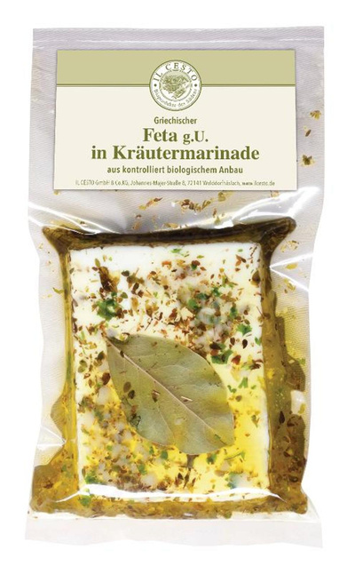 Produktfoto zu Original Griechischer Feta, mariniert
