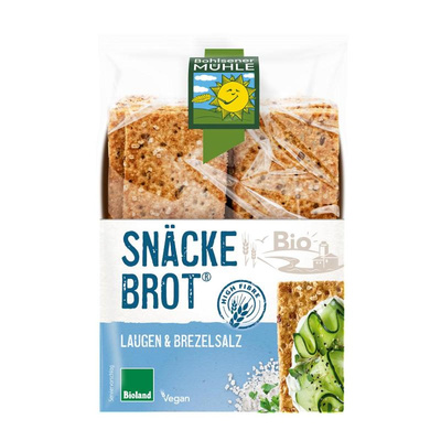 Produktfoto zu Snäckebrot Laugen Brezelsalz 8x200g