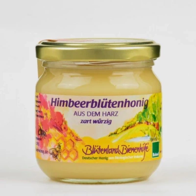 Produktfoto zu Himbeerblütenhonig 250g Blütenland