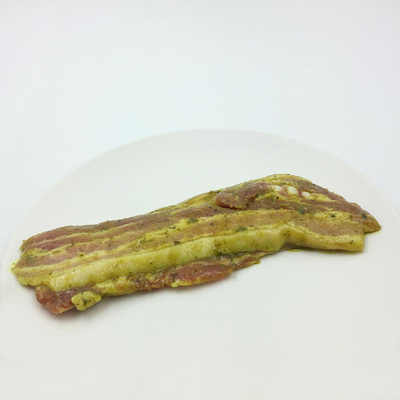 Produktfoto zu Bauchfleisch mariniert Bärlauch, Knobl., Zwiebel  2 Stk.