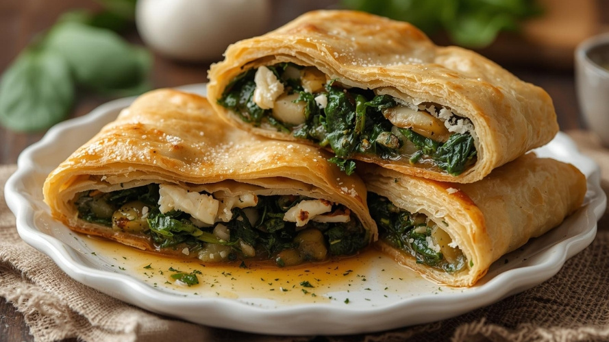 Rezeptbild für Griechischer Spinatauflauf