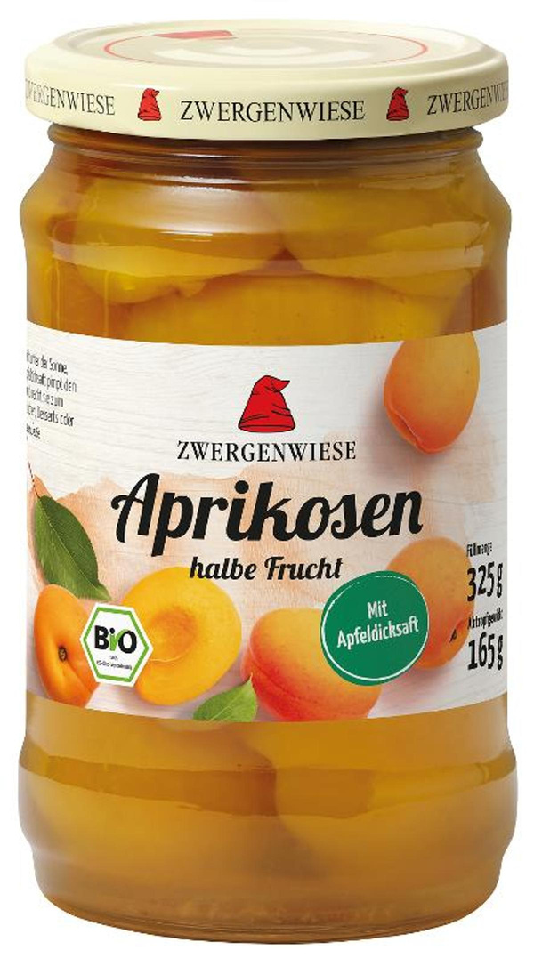 Produktfoto zu Aprikosen im Glas 6x325g