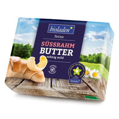Produktfoto zu Süssrahmbutter bioladen