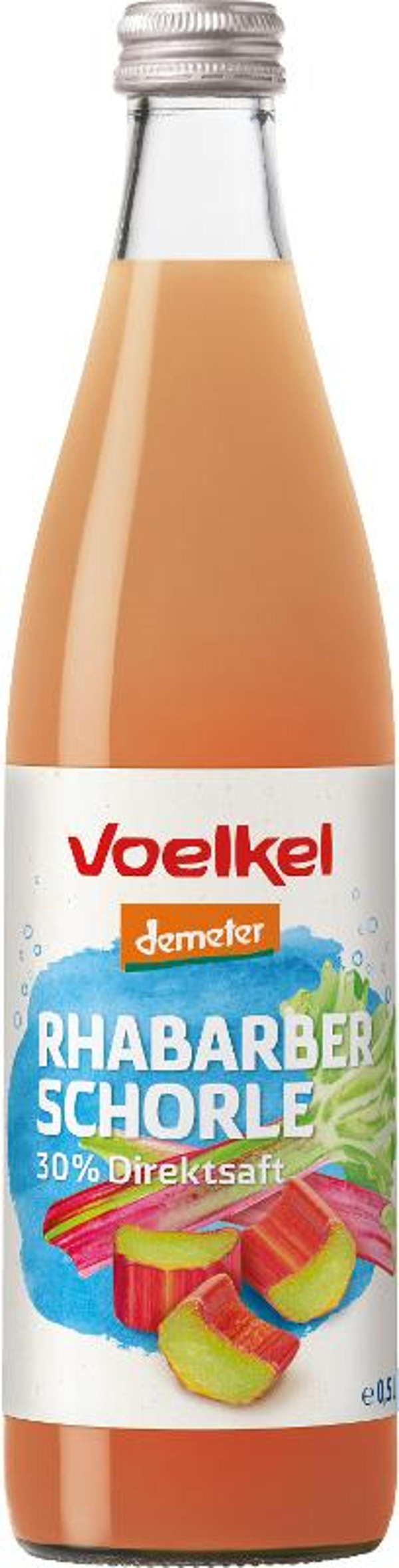 Produktfoto zu Rhabarber-Schorle