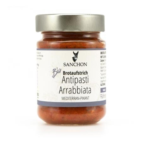 Produktfoto zu Brotaufstrich Antipasti Arrabbiata vegan statt 2,99€