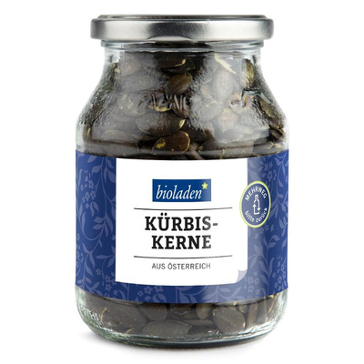 Produktfoto zu Kürbiskerne bioladen Mehrwegglas