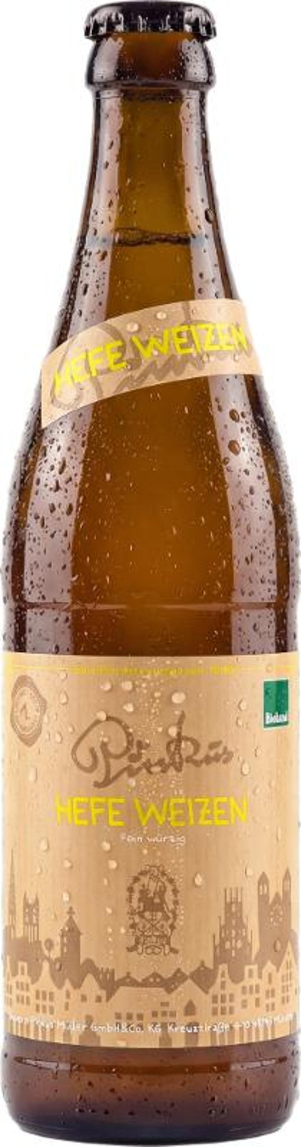 Produktfoto zu Pinkus Hefeweizen  8 x 0,5l