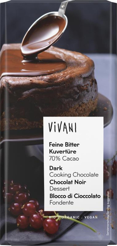Produktfoto zu Kuvertüre Feine Bitter vegan