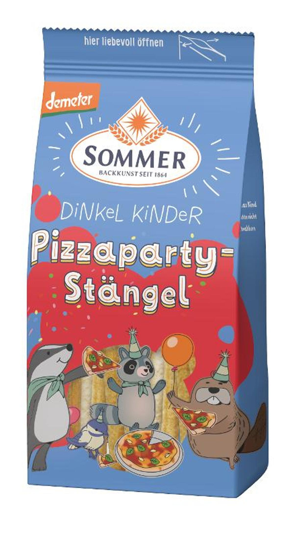 Produktfoto zu Dinkel Pizzaparty-Stängel