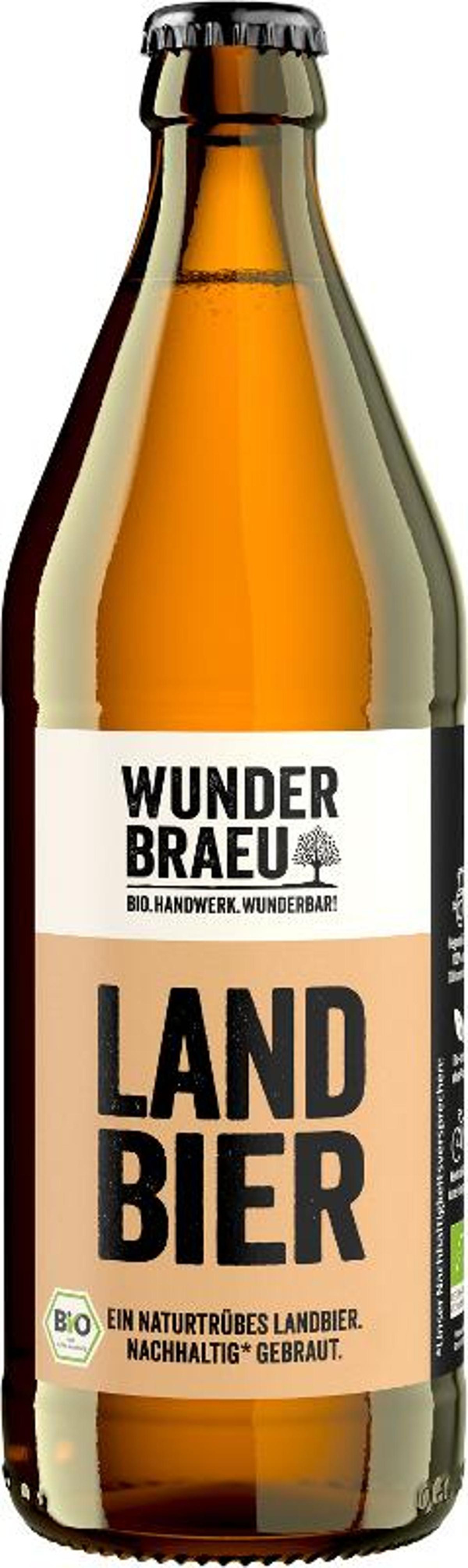Produktfoto zu Wunderbräu Landbier