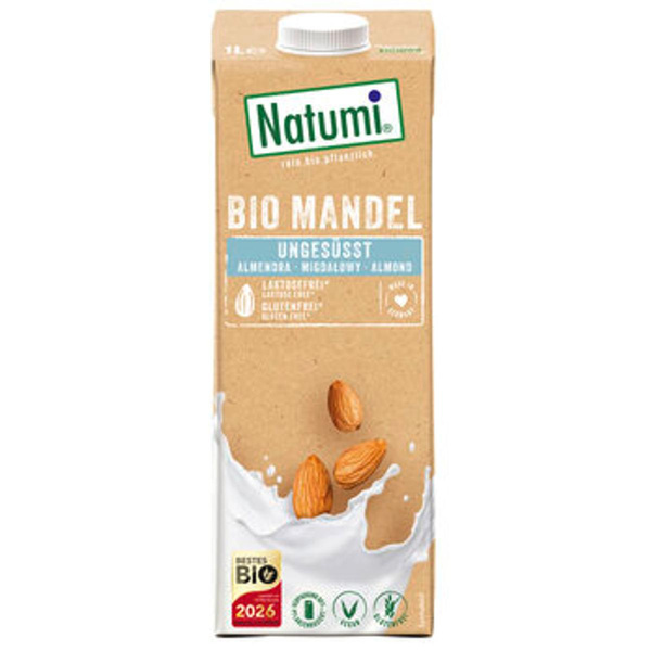 Produktfoto zu Mandeldrink natural ungesüßt