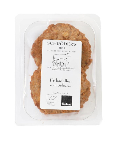 Produktfoto zu Frikadellen vom Schwein 2 Stück