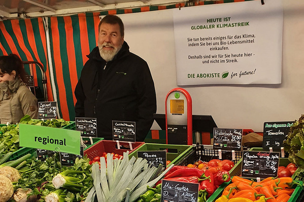 Unser Marktstand