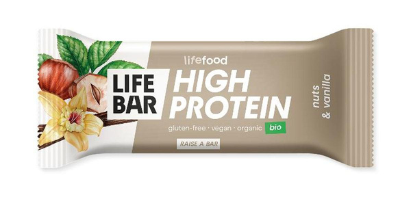 Produktfoto zu Lifebar Protein Nüsse & Vanille