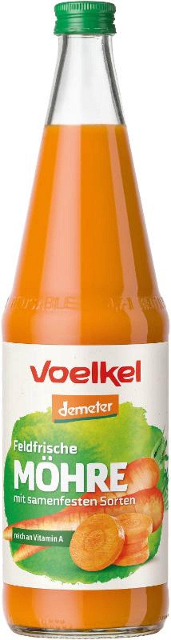 Produktfoto zu Feldfrischer Möhrensaft Demeter