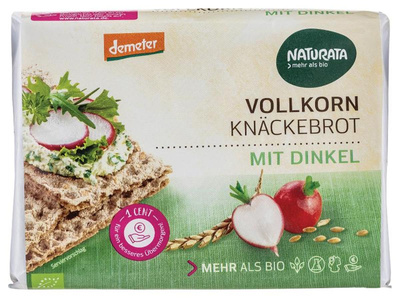 Produktfoto zu Vollkornknäckebrot mit Dinkel 12x250g