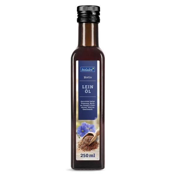 Produktfoto zu Leinöl nativ bioladen
