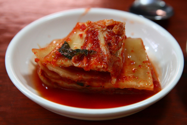 Schüssel mit Kimchi