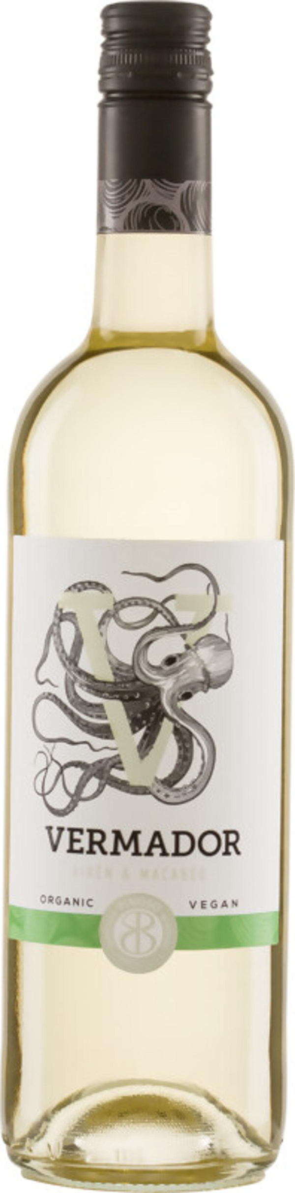 Produktfoto zu VERMADOR Blanco Alicante D.O. 6x0,75l