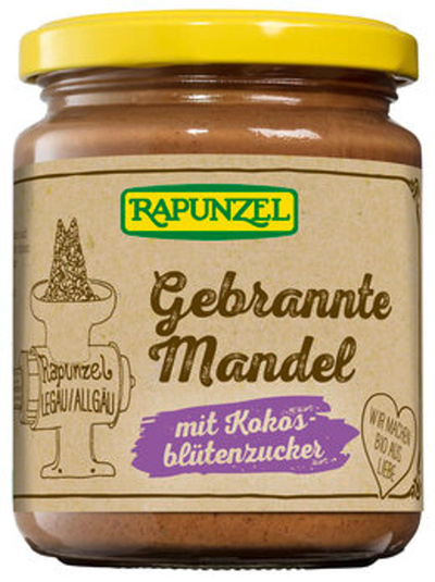 Produktfoto zu Gebrannte Mandel Aufstrich mit Kokosblütenzucker