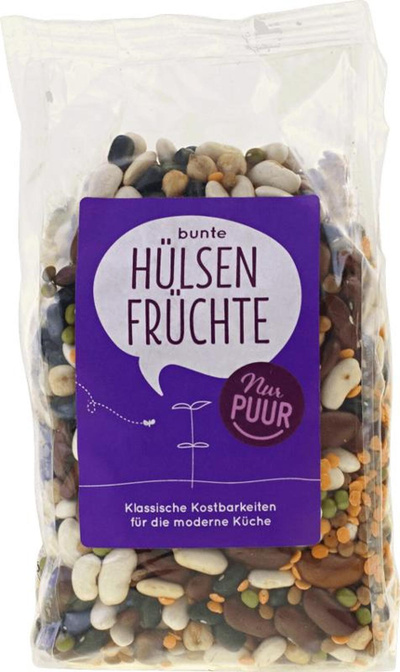 Produktfoto zu Bunte Hülsenfrüchte, 6x500g